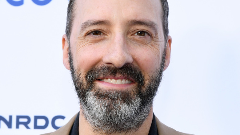 Tony Hale smiling at Night of Comedy event