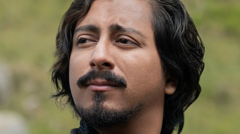 Tony Revolori posing in Willow