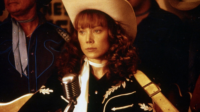 Loretta Lynn performing in "Coal Miner's Daughter"