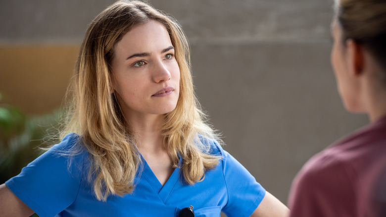 Dr. Danny Simms looking stern on "Pulse" (2025)