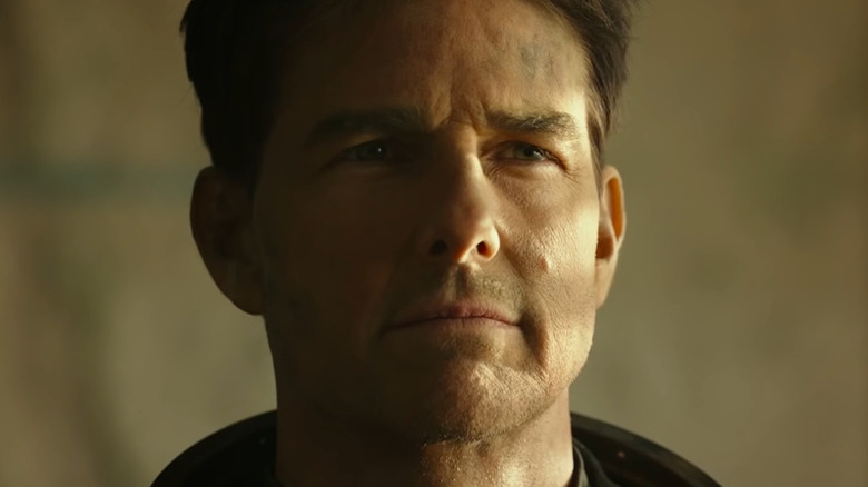 Tom Cruise looking forward