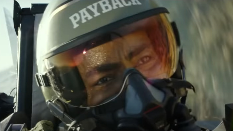 Payback piloting in Top Gun: Maverick