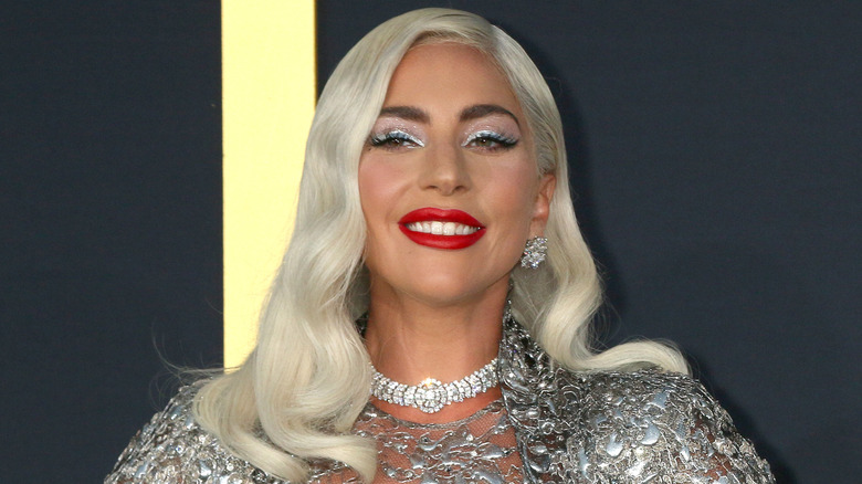 Lady Gaga at event smiling