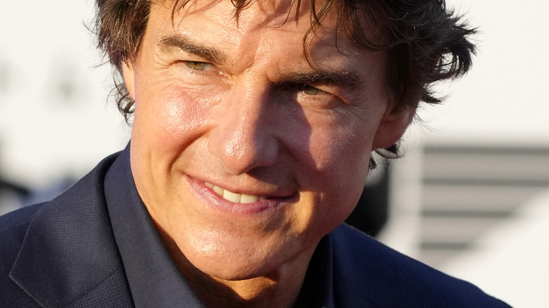 Tom Cruise smiling