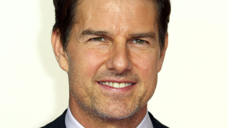 Tom Cruise smiling