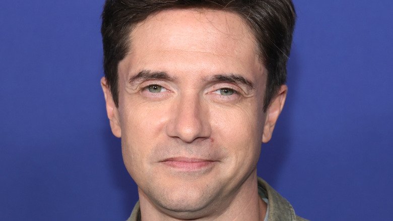 Topher Grace at Disney premiere