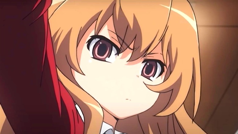 Taiga determined face