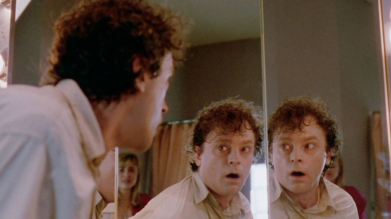 Brad Dourif looks in the mirror