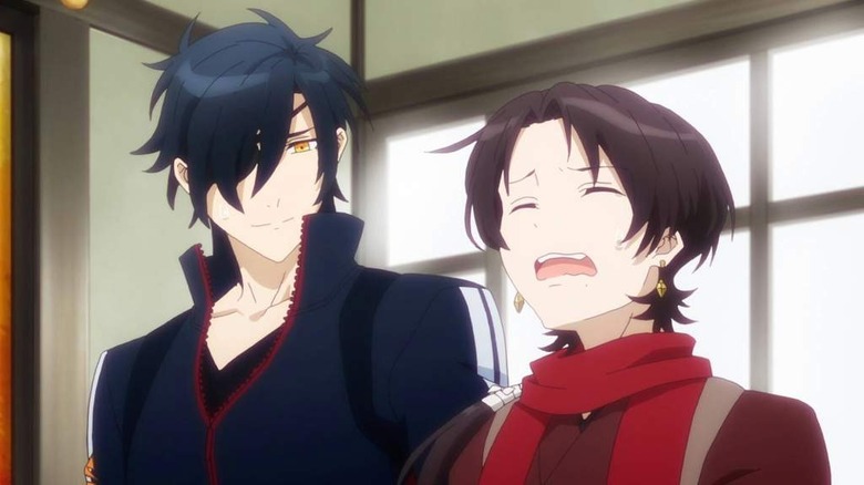 Kashuu about to sneeze