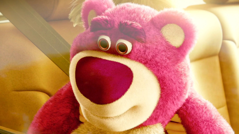 Daisy playing with Lotso