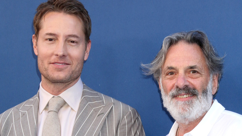 Justin Hartley with Ken Olin