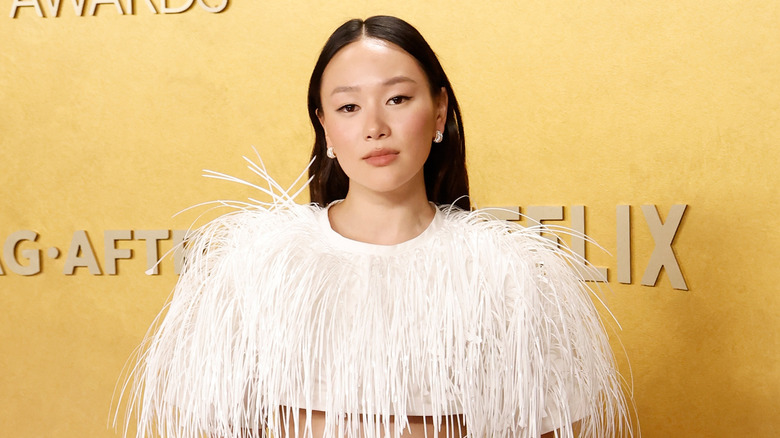 Yerin Ha on the red carpet in 2023