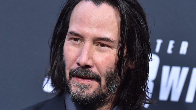 Keanu Reeves with beard