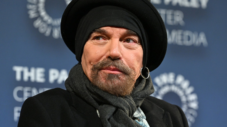 Billy Bob Thornton wearing black