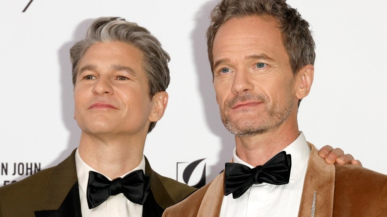 David Burtka and Neil Patrick Harris posing for a photo