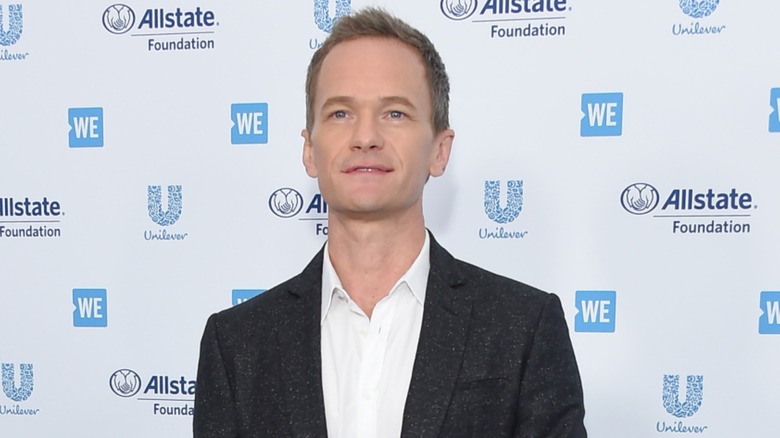 Neil Patrick Harris wearing black blazer