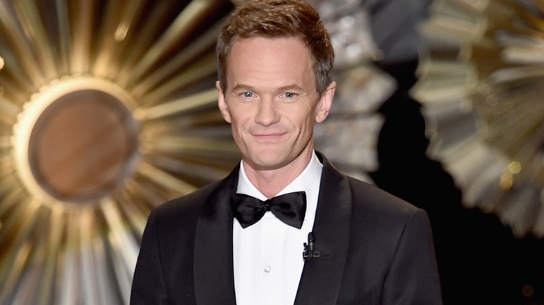 Neil Patrick Harris wearing a tuxedo at the Oscars