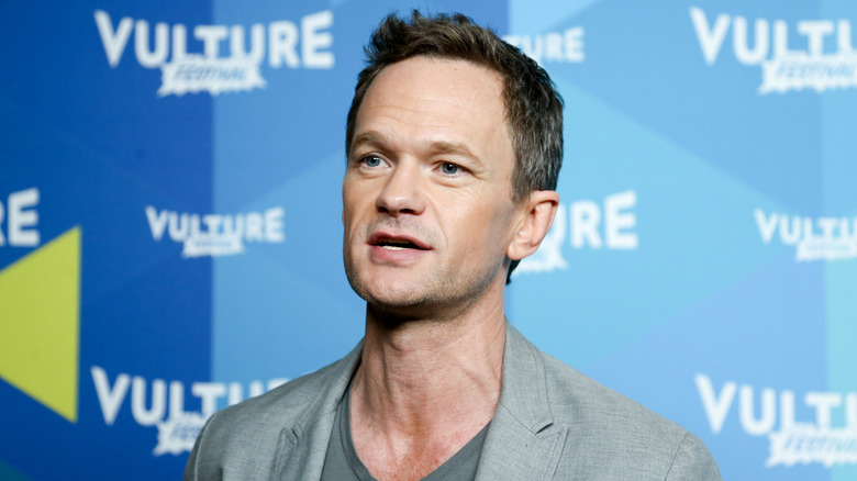 Neil Patrick Harris talking in the AT&T Studio (2017)