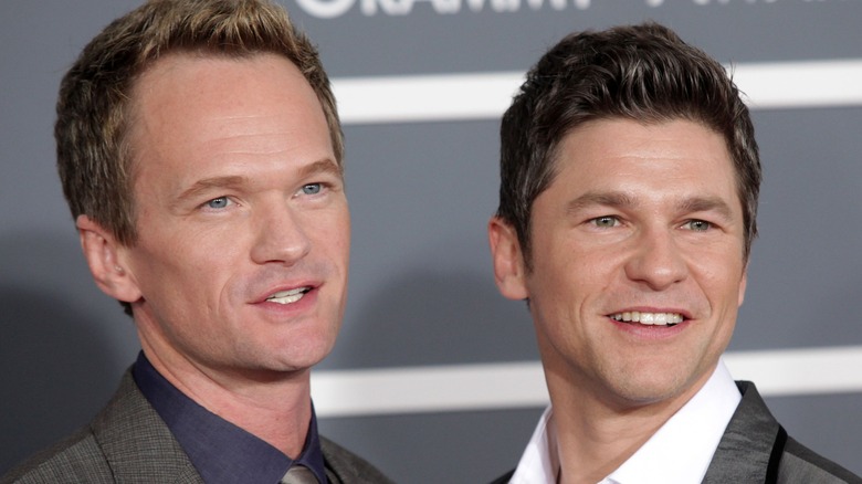 Neil Patrick Harris and David Burtka posing together