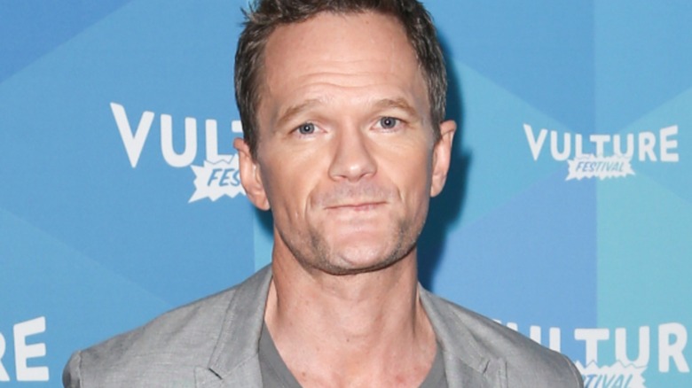 Neil Patrick Harris sucking his lips in