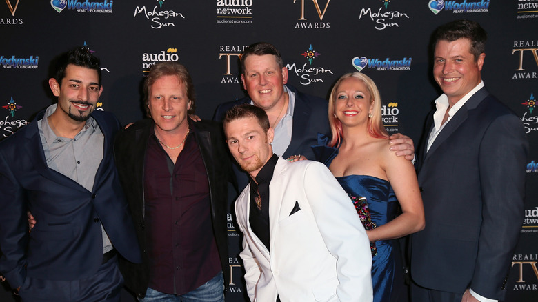 Cast members of Deadliest Catch at an awards event