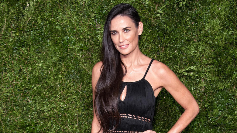 Demi Moore on the red carpet in 2015