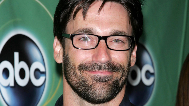 Jon Hamm at an ABC red carpet upfront in 2006