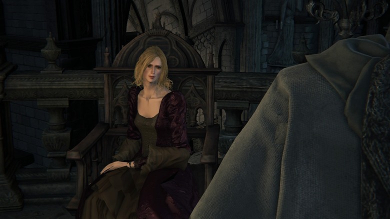 Bloodborne Arianna sitting