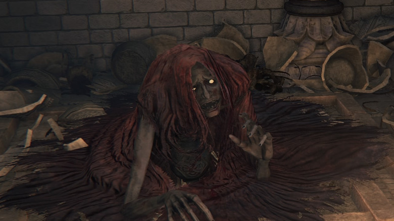 Bloodborne Oedon in chapel