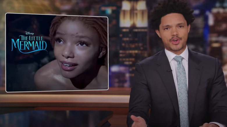 Trevor Noah blasting racists talking about The Little Mermaid