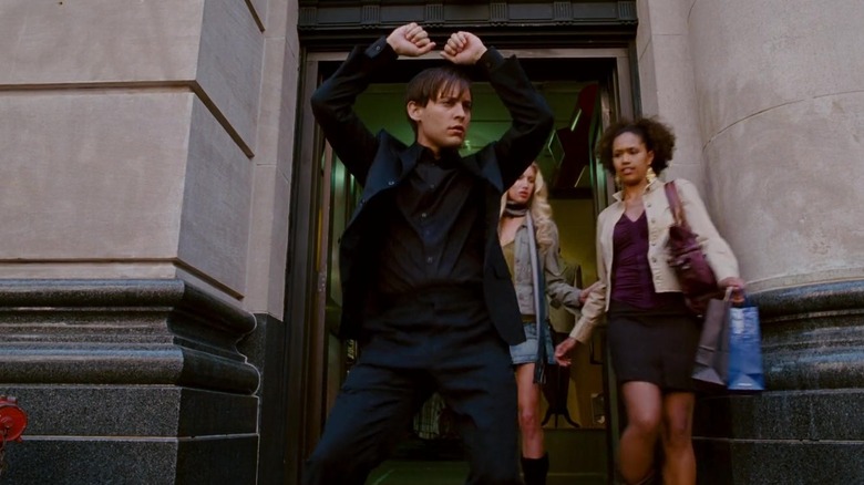 Peter Parker dances in Spider-Man 3 (2007)