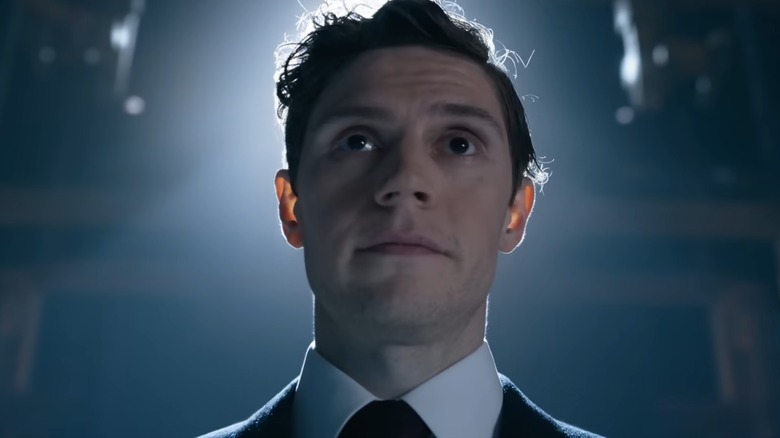 Julian Dillinger wearing a suit in "Tron: Ares" (2025)