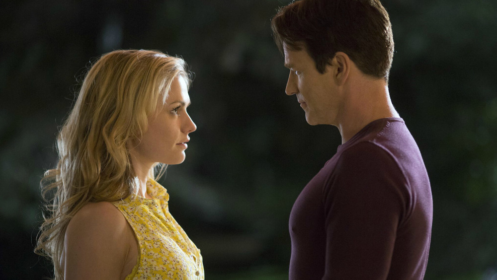 Anna Paquin and Stephen Moyer on True Blood