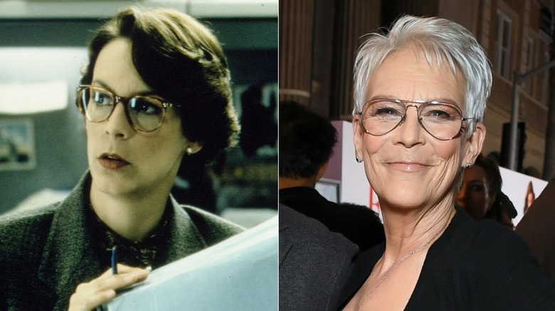 Helen from True Lies (left); actor Jamie Lee Curtis (right)