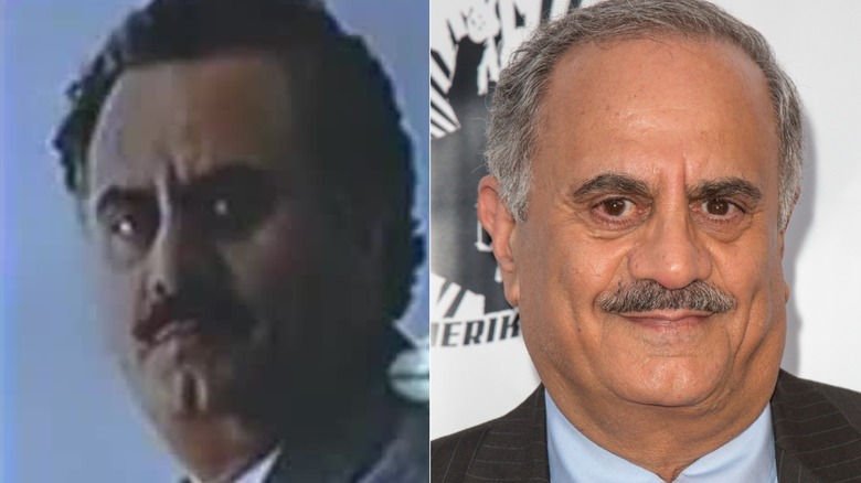 Jamal Khaled from True Lies (left); actor Marshall Manesh (right)