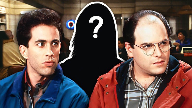 Jerry and George confused by mystery figure