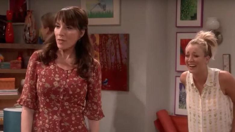 Katey Sagal and Kaley Cuoco on The Big Bang Theory