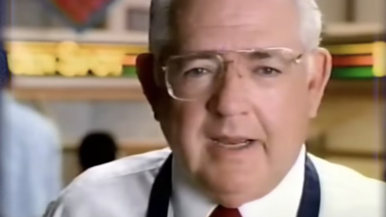 Dave Thomas promotes Wendy's