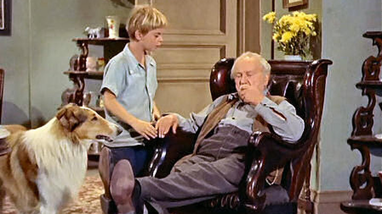 George Cleveland on Lassie