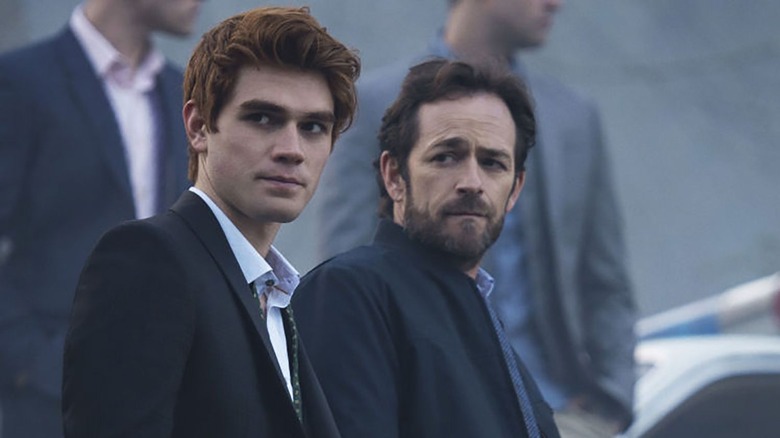 Luke Perry and KJ Apa