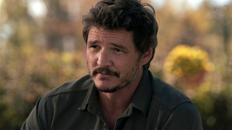 Joel sitting outside at Bill's house in 