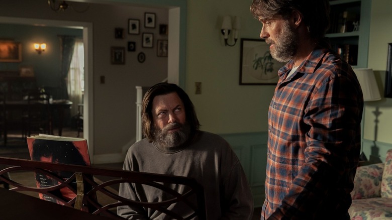 Bill plays piano for Frank in "The Last of Us"(2023)