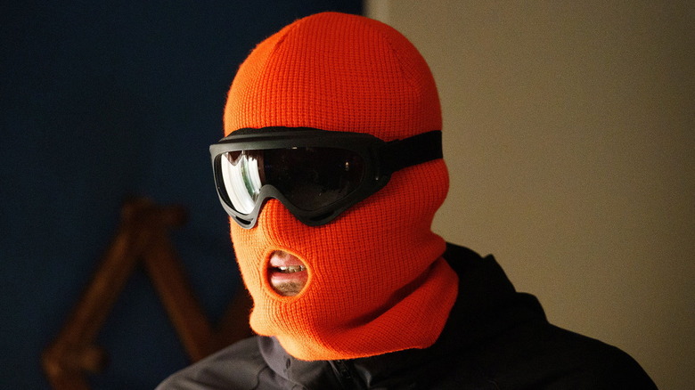 Barry wears a ski mask in "Barry" (2019)