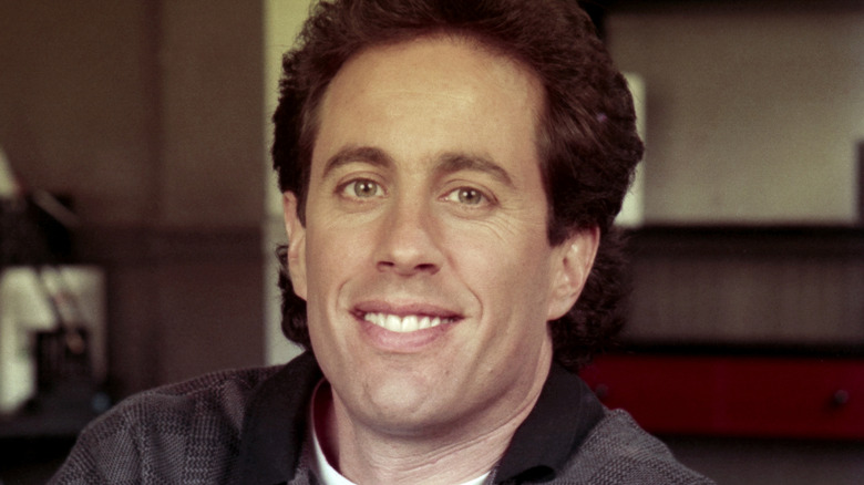 Jerry Seinfeld smiling