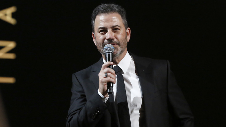 Jimmy Kimmel at Shaquille O'Neal event