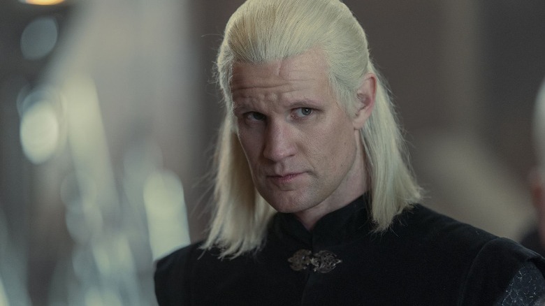 Matt Smith gives a knowing glance