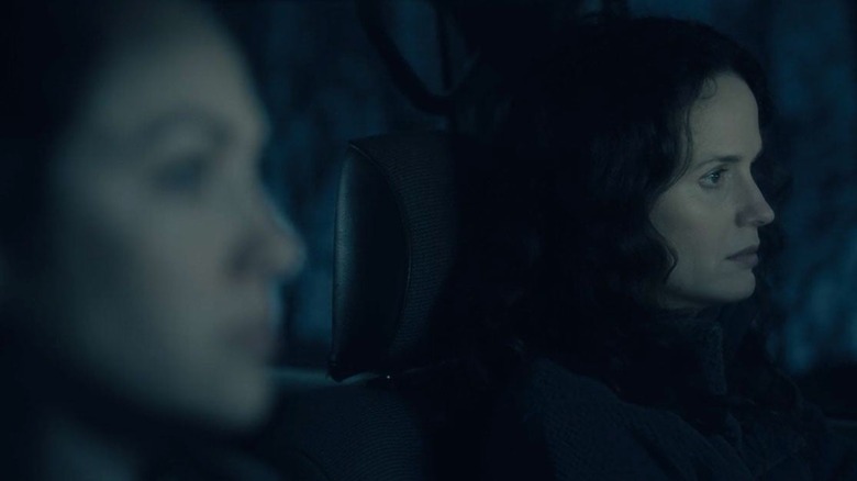 Kate Siegel, Victoria Pedretti, and Elizabeth Reaser in The Haunting of Hill House
