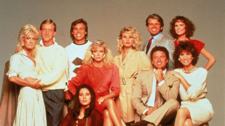 The cast of Knots Landing