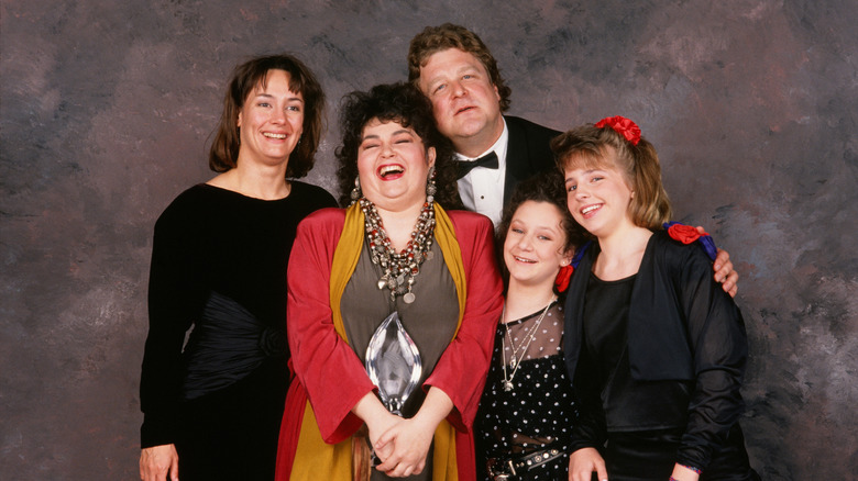The cast of Roseanne