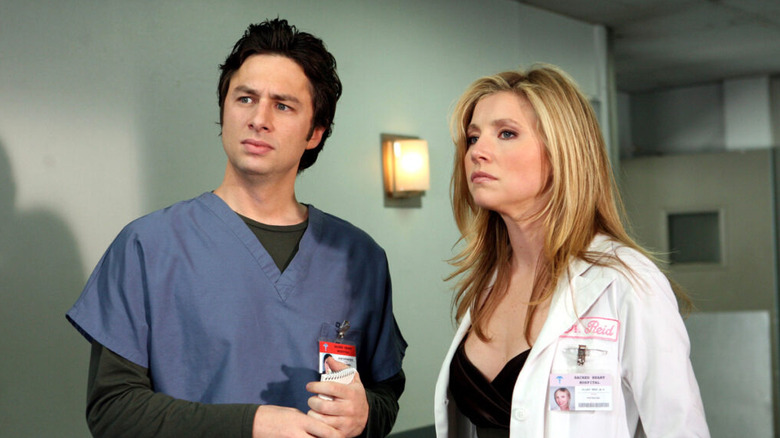 Braff and Chalke in "Scrubs"